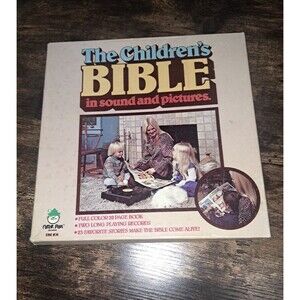 THE CHILDREN’S BIBLE IN SOUND AND PICTURES VINYL BOX SET